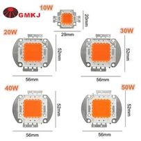 COB LED 50W bleikur fyrir plönturæktarljós