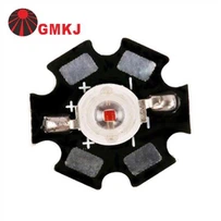 Djúprauð 660nm LED 1W 3W 5W flís