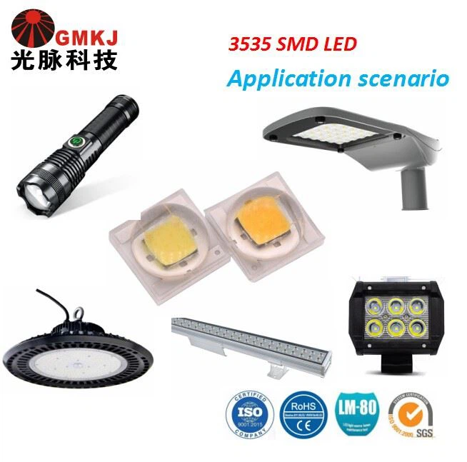 SMD 3535 LED 3w 1000mA Flip Chip Technology